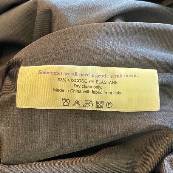 NWT MM LaFleur Montgomery Pleated Jersey Blue Pencil Skirt in Size 0 - Picture 7 of 7